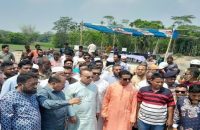 বরিশালে স্বনির্ভর খাল পরিদর্শনে প্রধানমন্ত্রীর উপদেষ্টা