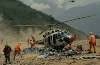 নেপালে ভয়াবহ হেলিকপ্টার দুর্ঘটনা