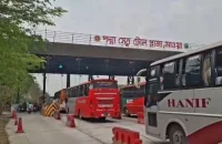 দুদিনে পদ্মা সেতুতে টোল আদায় ৯ কোটি টাকা