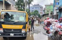 ড্রেনবিহীন বেলতলা-খেয়াঘাট ভাঙা সড়কে মরণফাঁদ
