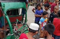 ভোলায় ট্রাক-অটোরিকশার মুখোমুখি সং’ঘ’র্ষ, আ’হ’ত ৬