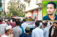 প্যারোলে মুক্তি মেলেনি ছাত্রলীগ নেতার, কারাফটকে দেখলেন বাবার লাশ