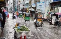 বরিশালে একদিনে ৬৩ মিলিমিটার বৃষ্টিপাত রেকর্ড