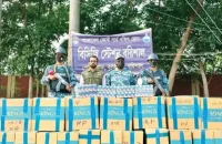 বরিশাল নগরী থেকে মজুতকৃত নকল সিগারেট জব্দ