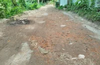 বরিশালে সড়কের বেহাল দশা, দুর্ভোগে পাঁচ গ্রামের মানুষ