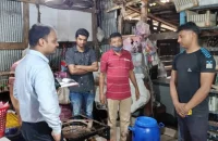 পিরোজপুরে আইসক্রিম কারখানায় অভিযান, লাখ টাকা জরিমানা