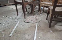 আদালতে বিচার চলাকালে খসে পড়ল ছাদের পলেস্তারা