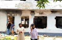 ঝালকাঠিতে আমুর বাসভবনে ফের ভাঙচুর