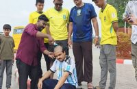 পটুয়াখালীতে ব্রাজিলের জয়ে মাথা ন্যাড়া করলেন আর্জেন্টিনা সমর্থক