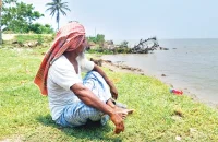 নদীভাঙনে ছোট হয়ে আসছে বরিশাল