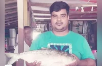 ভোলায় জেলের জালে ধরা পড়েছে রাজা ইলিশ, দাম ৯ হাজার