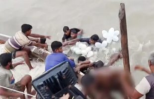 বরগুনায় জেলেদের উদ্ধার করে ফেরার পথে ট্রলারডুবি, নিখোঁজ ২