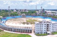 দীর্ঘ প্রতীক্ষার অবসান ঘটিয়ে নতুন রূপে ফিরছে বরিশালের জীবনানন্দ দাশ স্টেডিয়াম