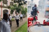 নকলের সুযোগ না পেয়ে পরীক্ষা কেন্দ্রে হামলা-ভাঙচুর, কলেজ সভাপতিসহ আহত ১৫