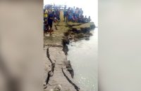 বাবার সঙ্গে ছিল ৫ বছরের আব্দুল্লাহ, পাড় ভেঙে তলিয়ে গেল খরস্রোতা নদীতে