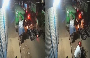 বাউফলে বিএনপির মিছিলে নিষিদ্ধ ছাত্রলীগ-যুবলীগের হামলা, ভিডিও ভাইরাল