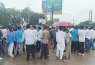শিক্ষামন্ত্রীর পদত্যাগের দাবিতে বরিশাল শিক্ষাবোর্ডের সম্মুখে শিক্ষার্থীদের অবস্থান