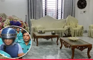 সাবেক সেনা কর্মকর্তা জিয়াউল আহসানের জলসিঁড়ির বাড়িতে দুদকের অভিযান