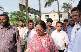 অবৈধ ড্রেজার পাইপ ভেঙে ফেলার নির্দেশ দিলেন বরিশাল করপোরেশনের সিটি প্রশাসক