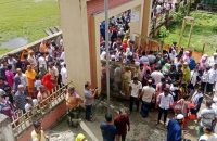 বরগুনায় বিদ্যালয়ে আগুন আতঙ্কে আহত ১৫ শিক্ষার্থী, ছুটি ঘোষণা