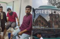 গ্রিনলাইন পরিবহনের ধাক্কায় বরিশাল বিশ্ববিদ্যালয়ের ৩ শিক্ষার্থী আ’হ’ত