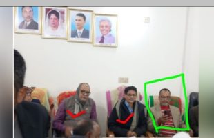 গুঠিয়া বিএনপি কার্যালয়ে ডাবল স্ট্যান্ড: আ.লীগ নেতাদের আপ্যায়ন, বিএনপি নেতাদের শায়েস্তা