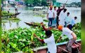 মুলাদীতে স্বেচ্ছাশ্রমে চলাচল উপযোগী হলো জয়ন্তী নদী