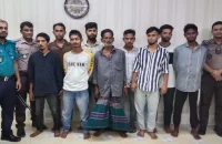বরিশাল পুলিশের মাদকবিরোধী অভিযানে আটক ১৭