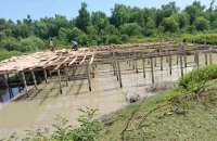 গঙ্গামতির সংরক্ষিত ম্যানগ্রোভ বনের পাশেই তোলা হচ্ছে স্থাপনা, হুমকিতে বনাঞ্চল প্রকৃতি