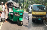 ঝালকাঠিতে সিএনজি-ট্রাকের সংঘর্ষ, শিশুসহ আ/হত ৪