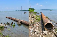 বেকুটিয়া সেতুর নিচে সরকারি পাইপ চুরি, বিএনপি নেতাসহ আটক ৯