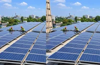 বরিশালে সরকারি ভবনের ছাদে সৌরবিদ্যুৎ, নেট মিটারিংয়ে বিল সাশ্রয়ের অপেক্ষা